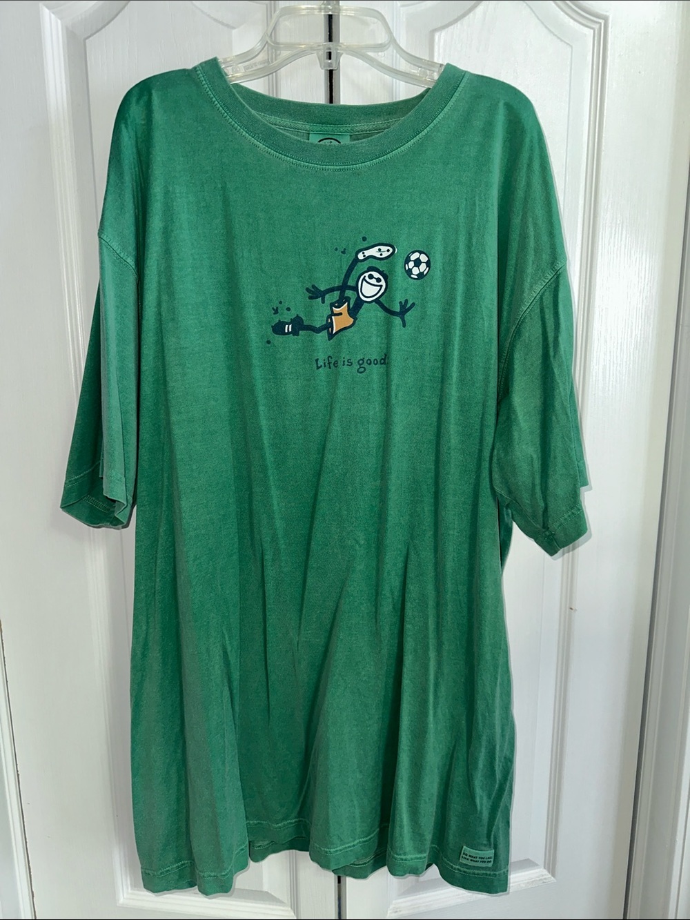 “Life is Good” soccer t-shirt (XL)